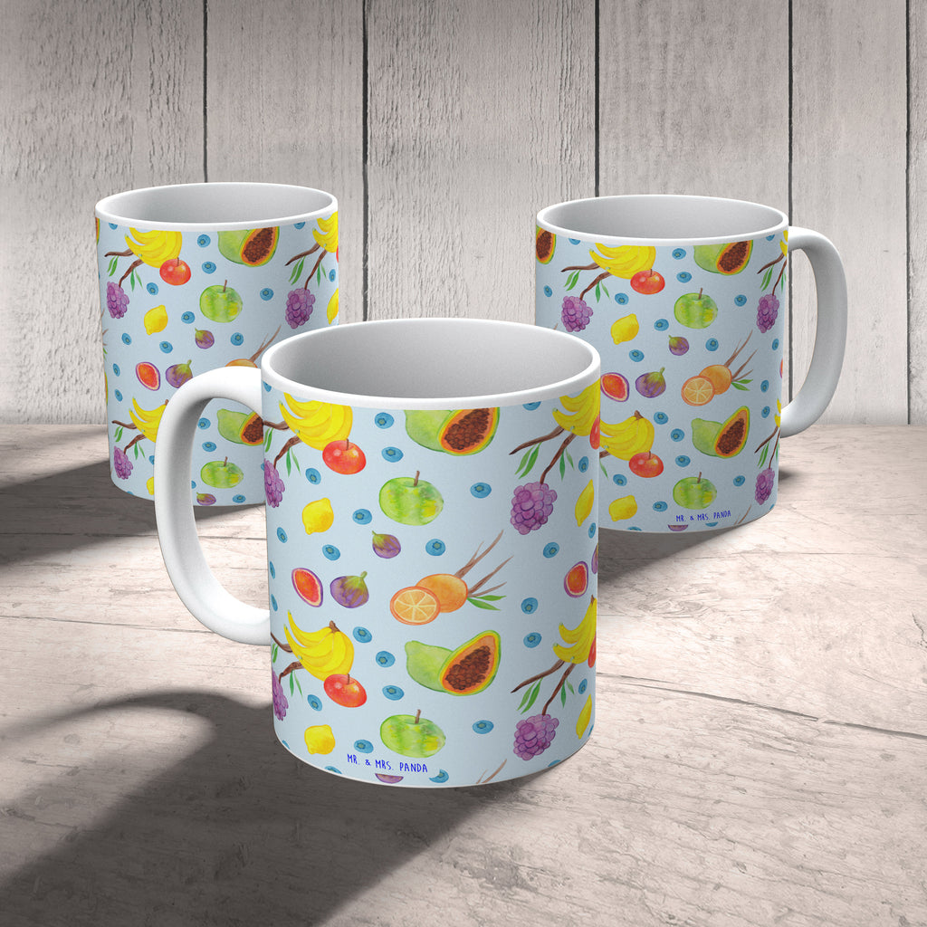 Tasse Obst Korb Muster Tasse, Kaffeetasse, Teetasse, Becher, Kaffeebecher, Teebecher, Keramiktasse, Porzellantasse, Büro Tasse, Geschenk Tasse, Tasse Sprüche, Tasse Motive, Kaffeetassen, Tasse bedrucken, Designer Tasse, Cappuccino Tassen, Schöne Teetassen, Obst Muster, Obstkorb, Früchte, Frucht Muster