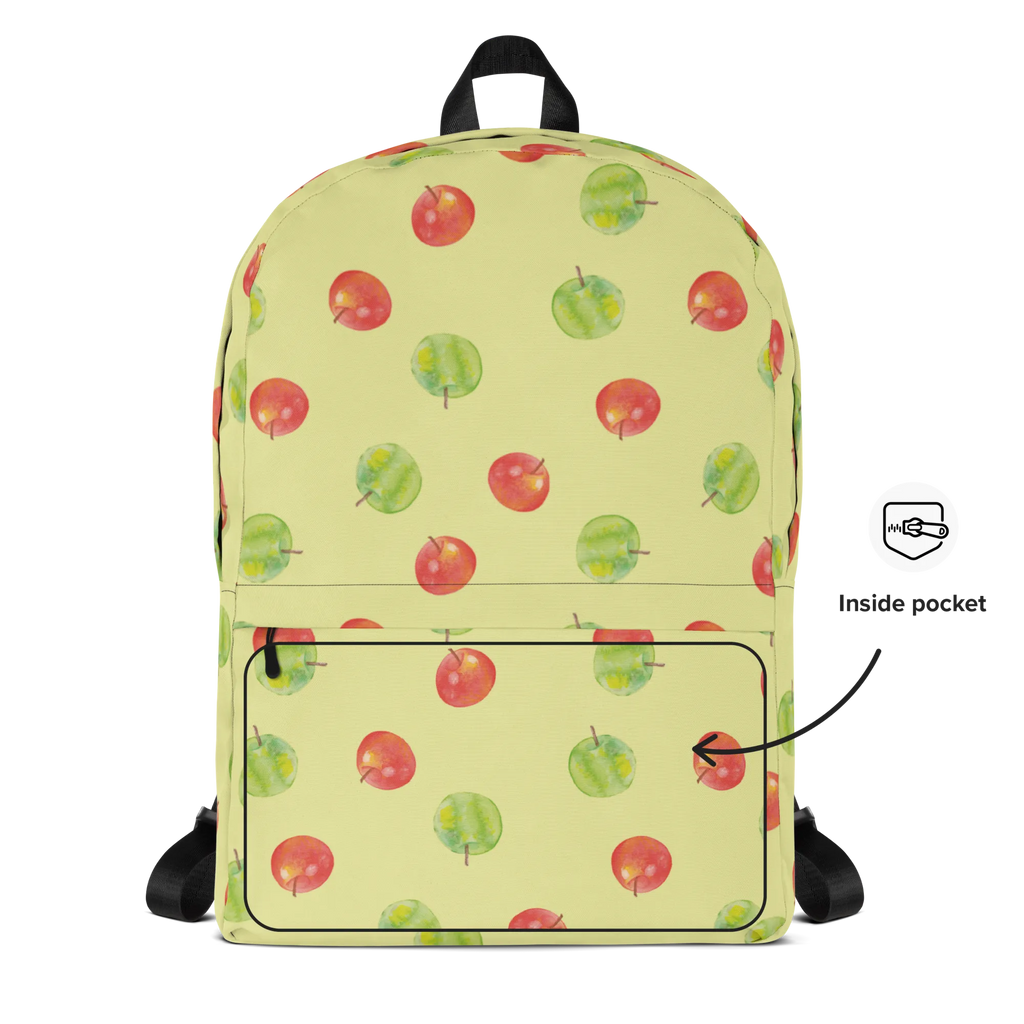 Backpack Apple Dream Rucksack, Laptoprucksack, Notebookrucksack, Schulrucksack für Laptop, Arbeitsrucksack für Laptop, Reiserucksack für Laptop, Rucksack für Alltag, Rucksack für Schule, Rucksack für Uni, Rucksack für Notebook, Rucksack für Computer, wetterfester Rucksack, regenfester Rucksack, strapazierfähiger Rucksack, Apfel, Muster