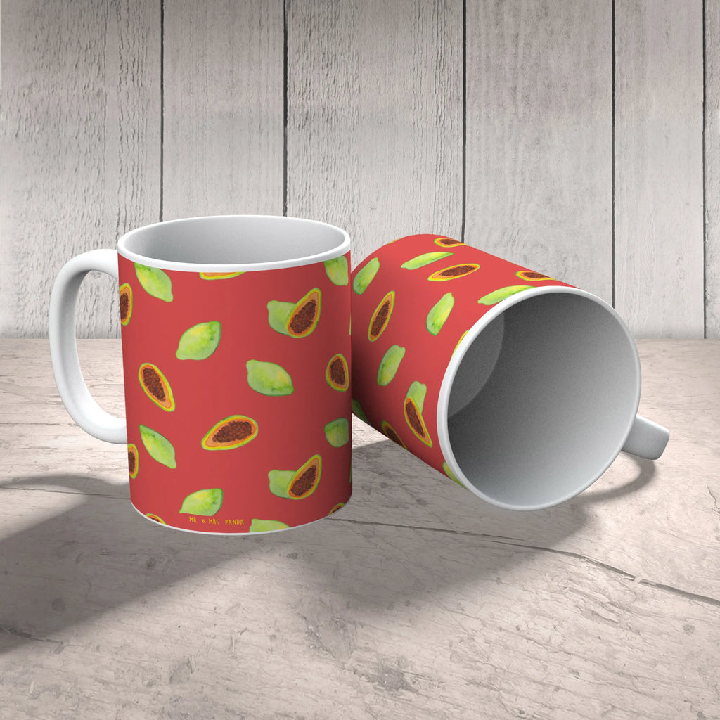 Tasse Obst Papaya Muster Tasse, Kaffeetasse, Teetasse, Becher, Kaffeebecher, Teebecher, Keramiktasse, Porzellantasse, Büro Tasse, Geschenk Tasse, Tasse Sprüche, Tasse Motive, Kaffeetassen, Tasse bedrucken, Designer Tasse, Cappuccino Tassen, Schöne Teetassen, Papapya Muster, Obst Muster, Papayas