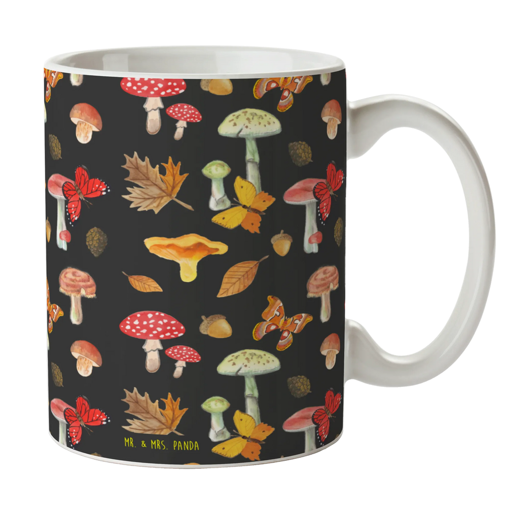 Tasse Pilze Schmetterlinge Muster Tasse, Kaffeetasse, Teetasse, Becher, Kaffeebecher, Teebecher, Keramiktasse, Porzellantasse, Büro Tasse, Geschenk Tasse, Tasse Sprüche, Tasse Motive, Kaffeetassen, Tasse bedrucken, Designer Tasse, Cappuccino Tassen, Schöne Teetassen, Pilz Muster, Schmetterling Muster, Schmetterlinge, Nachtfalter, Pilze