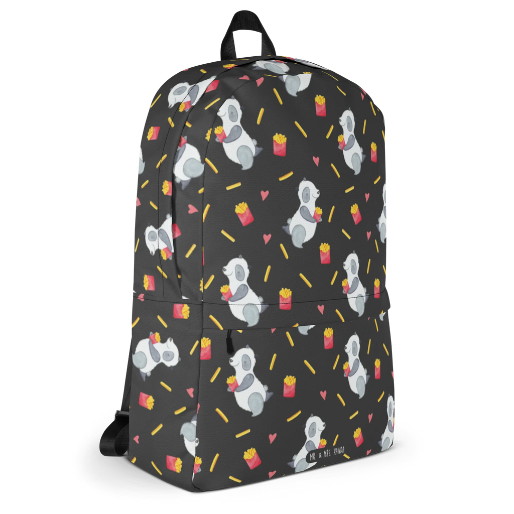 Backpack Panda Fries Rucksack, Laptoprucksack, Notebookrucksack, Schulrucksack für Laptop, Arbeitsrucksack für Laptop, Reiserucksack für Laptop, Rucksack für Alltag, Rucksack für Schule, Rucksack für Uni, Rucksack für Notebook, Rucksack für Computer, wetterfester Rucksack, regenfester Rucksack, strapazierfähiger Rucksack, Panda Muster, Pommes Muster, Panda, Pommes