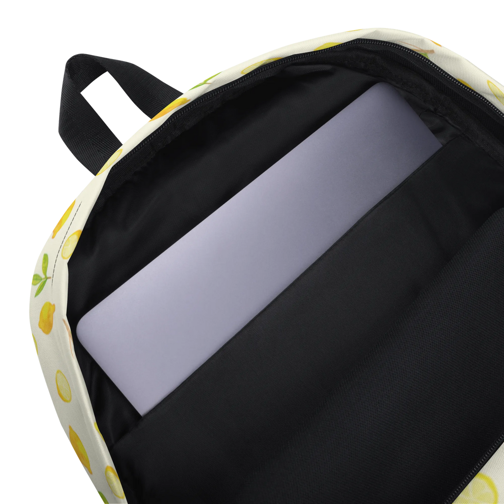 Backpack Freshness Lemons Rucksack, Laptoprucksack, Notebookrucksack, Schulrucksack für Laptop, Arbeitsrucksack für Laptop, Reiserucksack für Laptop, Rucksack für Alltag, Rucksack für Schule, Rucksack für Uni, Rucksack für Notebook, Rucksack für Computer, wetterfester Rucksack, regenfester Rucksack, strapazierfähiger Rucksack, Zitronen Muster, Zitrusfrüchte Muster, Zitrone