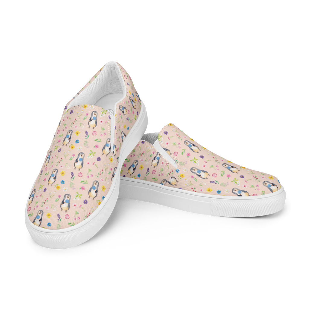 Damen Slipper Pinguin Lolli Muster Mokassins, Slipper Damen, Mokassins Damen, Mokassin Damen, Damen Slipper, Schlupfschuhe Damen, Damen Mokassins, Pinguin, Pinguine, Lolli, Süßigkeiten, Blödsinn, Spruch, Rebell, Gauner, Ganove, Rabauke