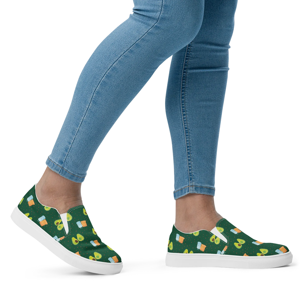 Damen Slipper Avocado Pärchen Muster Mokassins, Slipper Damen, Mokassins Damen, Mokassin Damen, Damen Slipper, Schlupfschuhe Damen, Damen Mokassins, Avocado, Veggie, Vegan, Gesund, Avocuddle, Liebe, Schwangerschaft, Familie, Babyshower, Babyparty, Hochzeit, Kinder, Avocados, Geburt