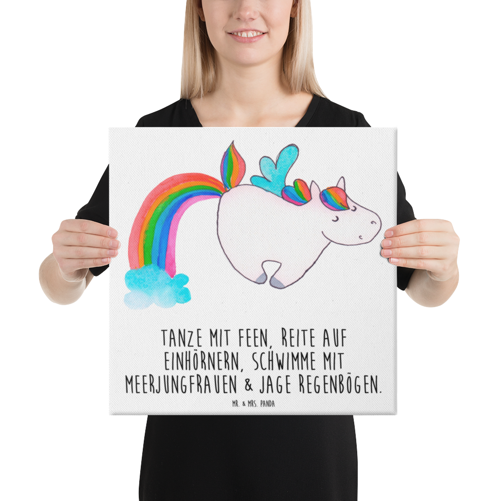 Leinwand Bild Einhorn Pegasus Leinwand, Bild, Kunstdruck, Wanddeko, Dekoration, Einhorn, Einhörner, Einhorn Deko, Pegasus, Unicorn, Regenbogen, Spielen, Realität, Glitzer, Erwachsenwerden