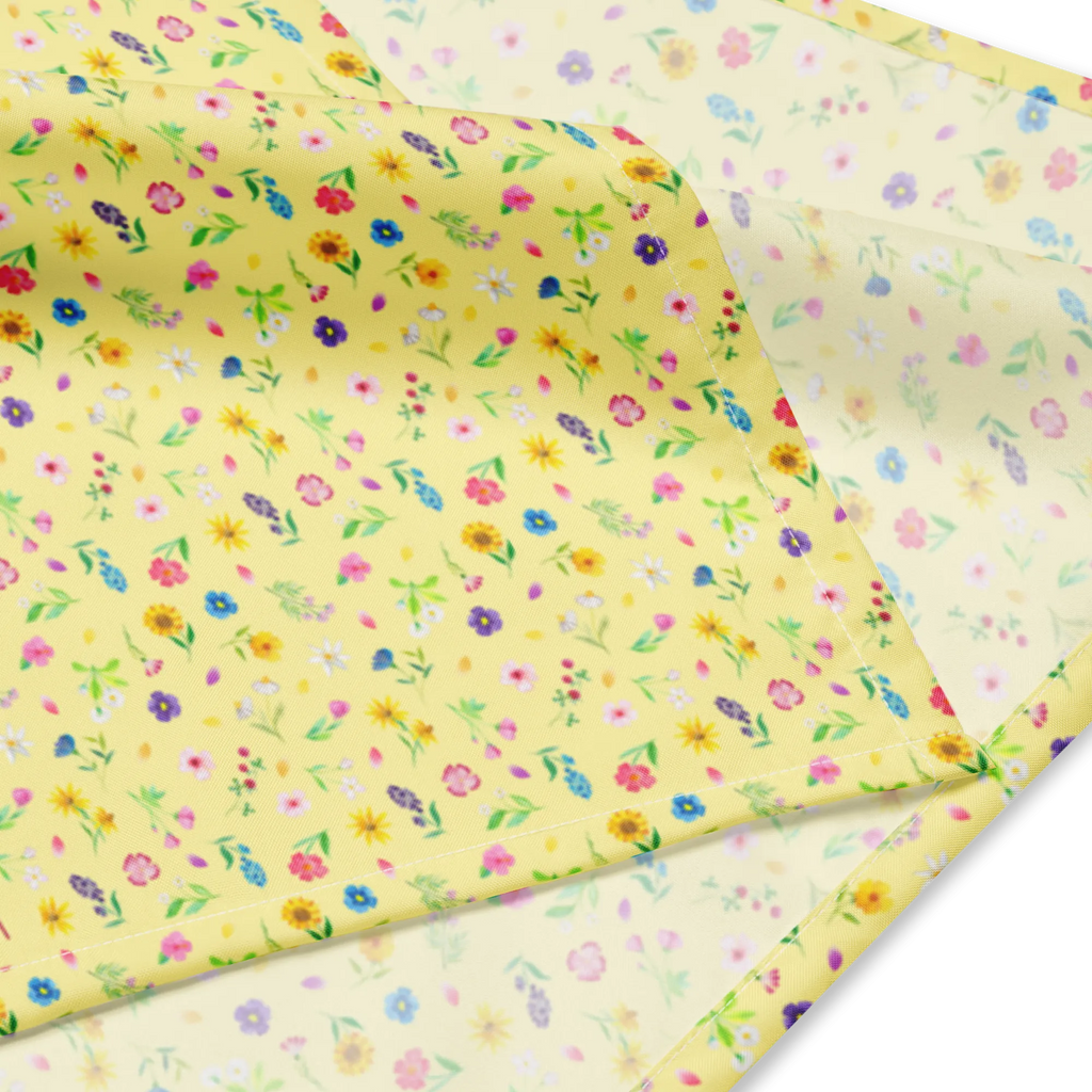 Bandana Bunte Blumenwiese Muster Bandana, Kopftuch, Halstuch, Multifunktionstuch, Design Bandana, Bandana Tuch, Sportbandana, Sport Bandana, Bandana kaufen, Blumen Muster, Wildblumen Muster, Blumenwiese, Flower Power, Blumenmädchen