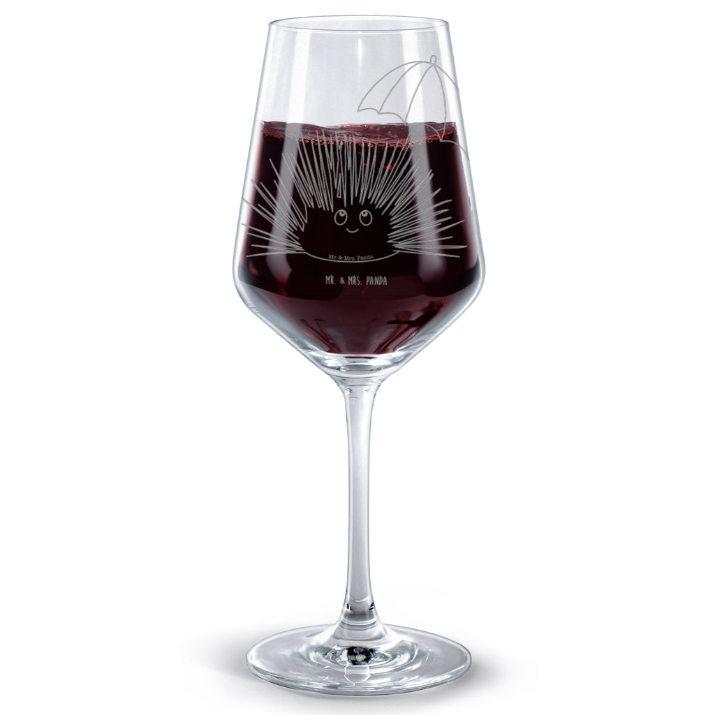 Rotwein Glas Seeigel Rotweinglas, Weinglas, Rotwein Glas, Weinglas mit Gravur, Geschenk für Weinliebhaber, Spülmaschinenfeste Weingläser, Hochwertige Weinaccessoires, Meerestiere, Meer, Urlaub, Seeigel, Achtsamkeit, Selbstakzeptanz, Selbstliebe, Hier und Jetzt, Leben, Lebe