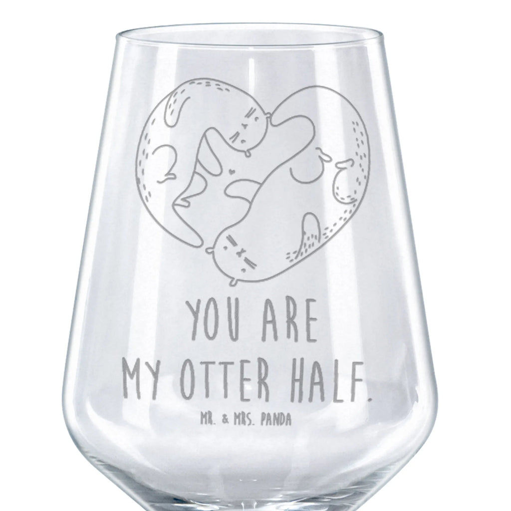 Rotwein Glas Otter Herz Rotweinglas, Weinglas, Rotwein Glas, Weinglas mit Gravur, Geschenk für Weinliebhaber, Spülmaschinenfeste Weingläser, Hochwertige Weinaccessoires, Otter, Fischotter, Seeotter, Liebe, Herz, Liebesbeweis, Liebesgeschenk, Bessere Hälfte, Love you, Jahrestag, Hochzeitstag, Verlobung, gemeinsames Leben