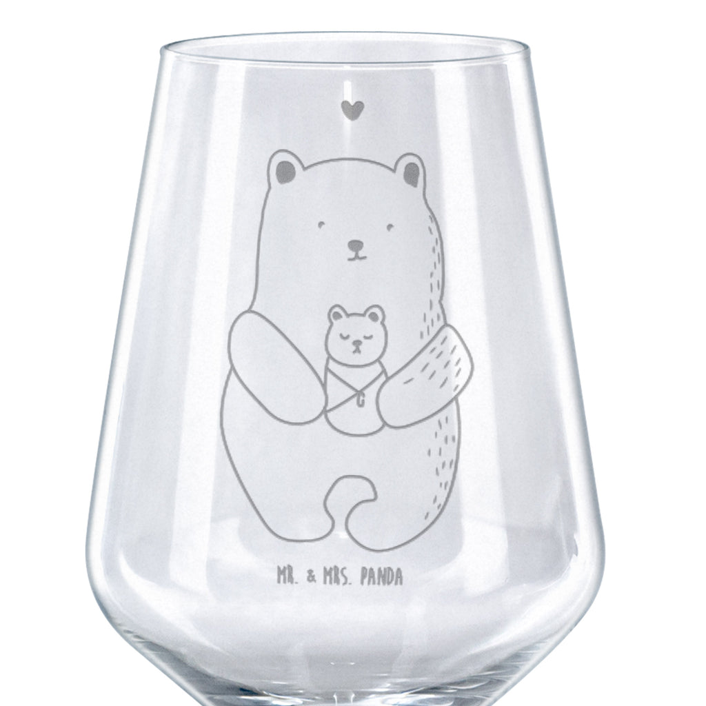 Rotwein Glas Bär mit Baby Rotweinglas, Weinglas, Rotwein Glas, Weinglas mit Gravur, Geschenk für Weinliebhaber, Spülmaschinenfeste Weingläser, Hochwertige Weinaccessoires, Bär, Teddy, Teddybär, Eltern, Mutter, Baby, Taufe, Geburt, Nichte, Neffe, Enkel, Enkelin, Täufling, Geburtstag, Glückwunsch