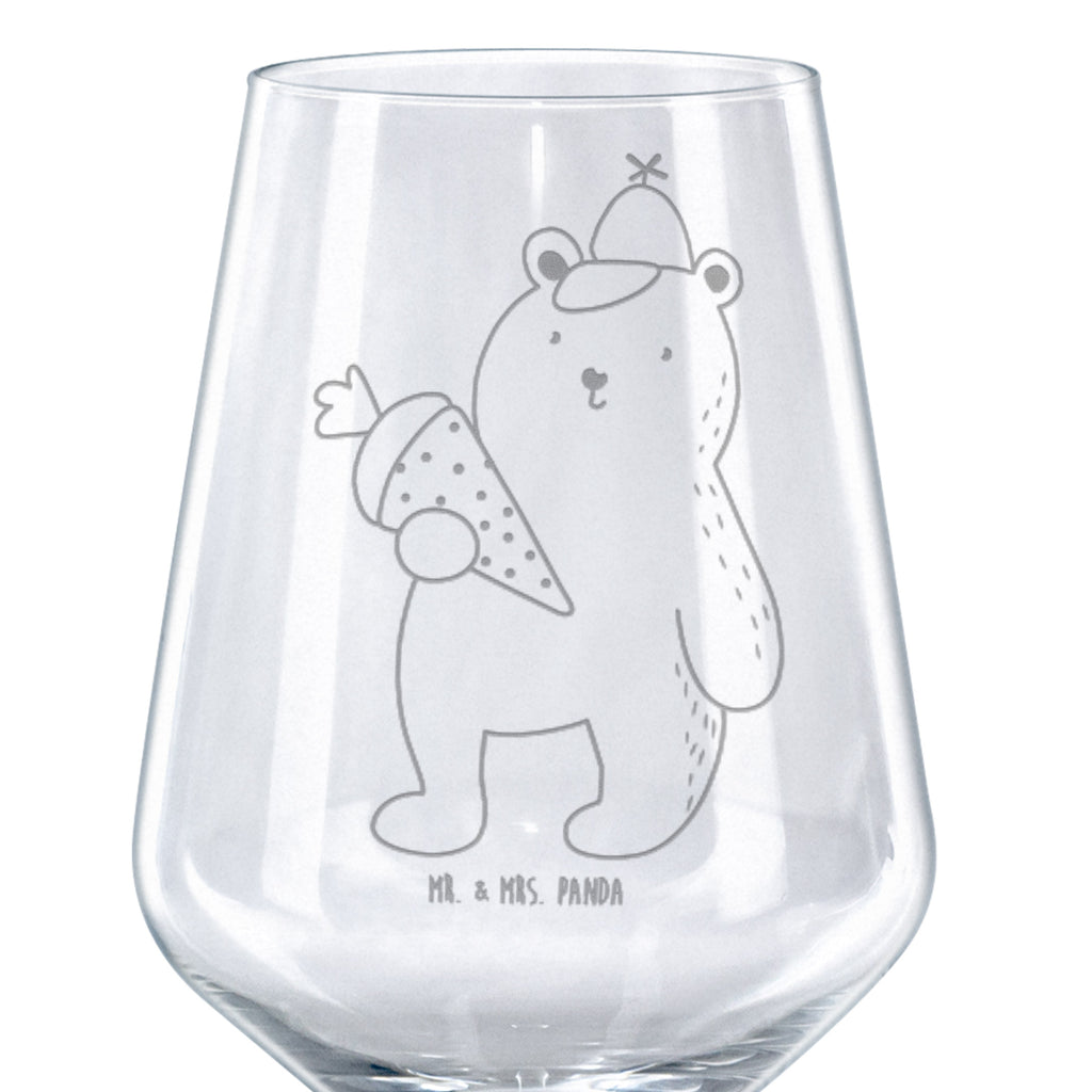 Rotwein Glas Bär mit Schultüte Rotweinglas, Weinglas, Rotwein Glas, Weinglas mit Gravur, Geschenk für Weinliebhaber, Spülmaschinenfeste Weingläser, Hochwertige Weinaccessoires, Bär, Teddy, Teddybär, Bär Motiv, Schultüte, Erster Schultag Geschenk, Einschulung Geschenk, Schule Geschenk, Grundschule, Schulanfang, Schulbeginn