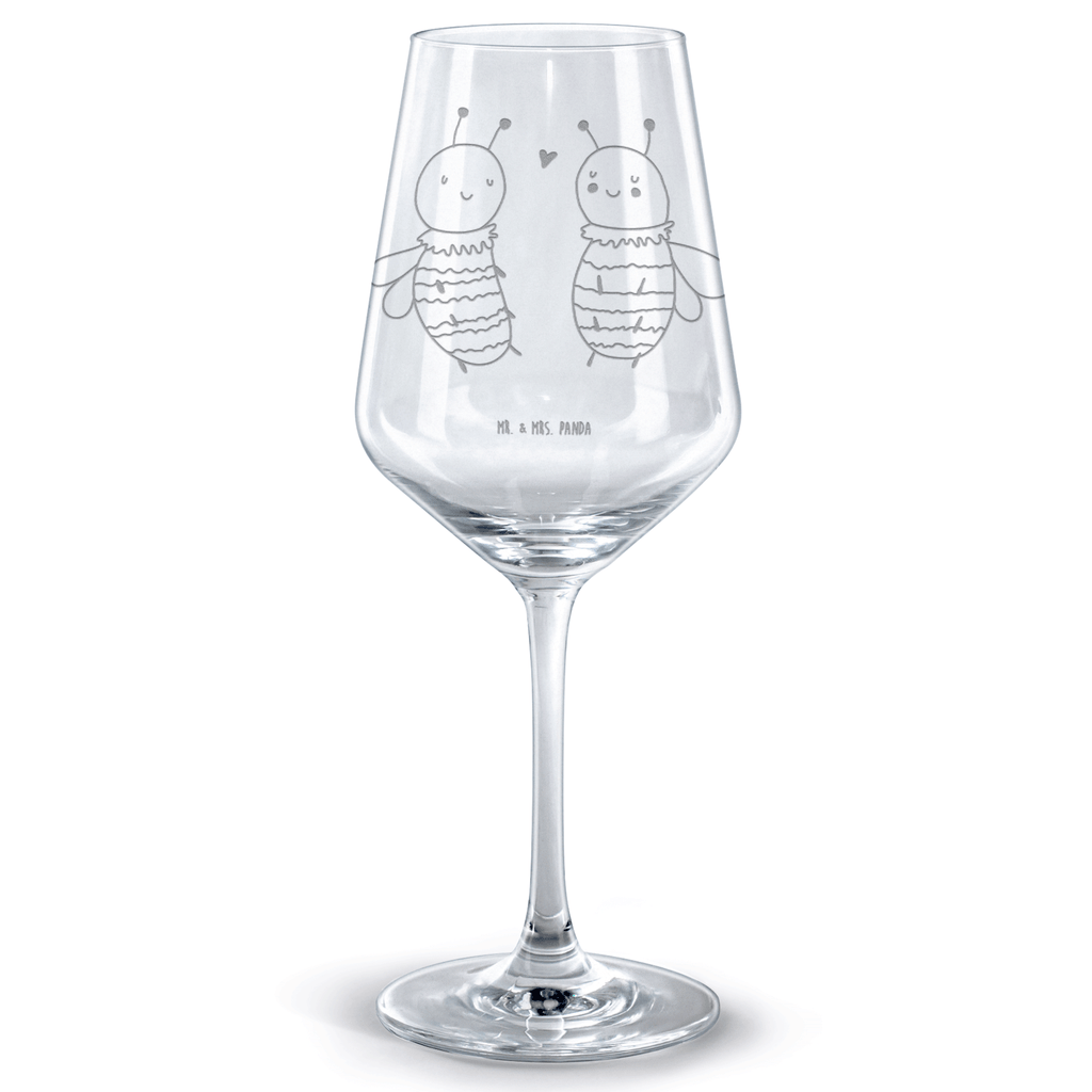 Rotwein Glas Biene Verliebt Rotweinglas, Weinglas, Rotwein Glas, Weinglas mit Gravur, Geschenk für Weinliebhaber, Spülmaschinenfeste Weingläser, Hochwertige Weinaccessoires, Biene, Wespe, Hummel