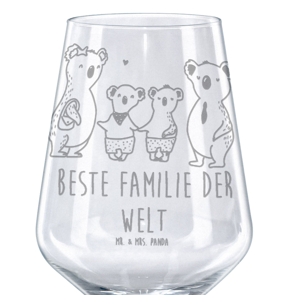 Rotwein Glas Koala Familie zwei Rotweinglas, Weinglas, Rotwein Glas, Weinglas mit Gravur, Geschenk für Weinliebhaber, Spülmaschinenfeste Weingläser, Hochwertige Weinaccessoires, Familie, Vatertag, Muttertag, Bruder, Schwester, Mama, Papa, Oma, Opa, Koala, Koalabär, beste Familie, Familienzeit, Familienleben, Koalafamilie, Lieblingsfamilie