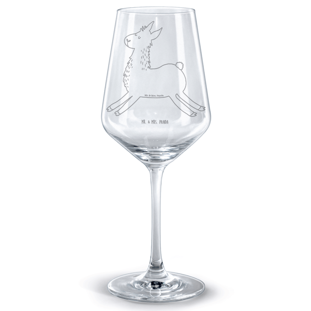 Rotwein Glas Lama springend Rotweinglas, Weinglas, Rotwein Glas, Weinglas mit Gravur, Geschenk für Weinliebhaber, Spülmaschinenfeste Weingläser, Hochwertige Weinaccessoires, Lama, Alpaka, Lamas, Lieblingstag, Happy day, fröhlich, Glück, Freundin, Liebeskummer, Neustart, guten Morgen, Start, Prüfung, Abitur