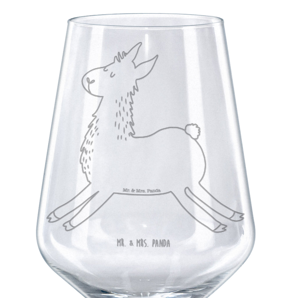 Rotwein Glas Lama springend Rotweinglas, Weinglas, Rotwein Glas, Weinglas mit Gravur, Geschenk für Weinliebhaber, Spülmaschinenfeste Weingläser, Hochwertige Weinaccessoires, Lama, Alpaka, Lamas, Lieblingstag, Happy day, fröhlich, Glück, Freundin, Liebeskummer, Neustart, guten Morgen, Start, Prüfung, Abitur