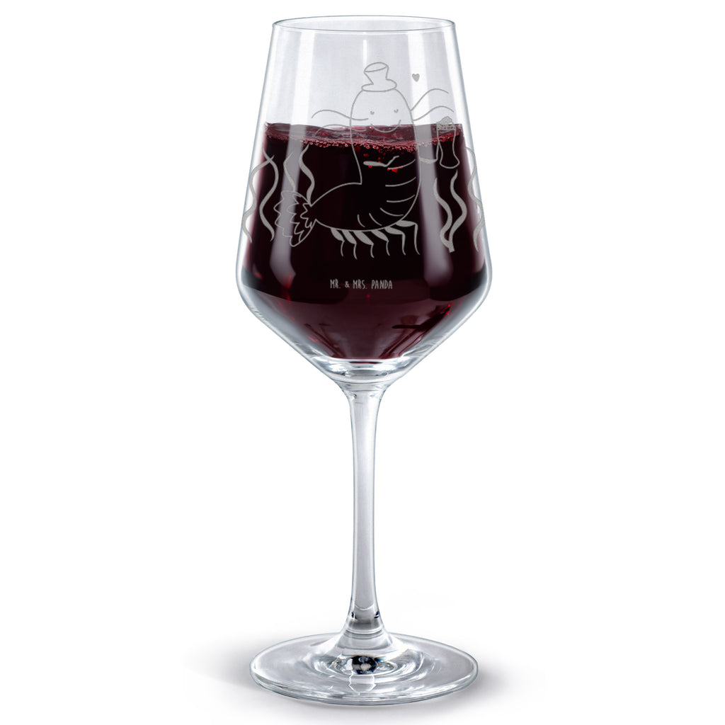 Rotwein Glas Hummer mit Weizen Rotweinglas, Weinglas, Rotwein Glas, Weinglas mit Gravur, Geschenk für Weinliebhaber, Spülmaschinenfeste Weingläser, Hochwertige Weinaccessoires, Meerestiere, Meer, Urlaub, Garnele, Garnelen, Bier, Kochen, Männerhaushalt, Junggeselle, Junggesellin, Bierliebhaber, Kneipe, Gasthaus, Wirtschaft