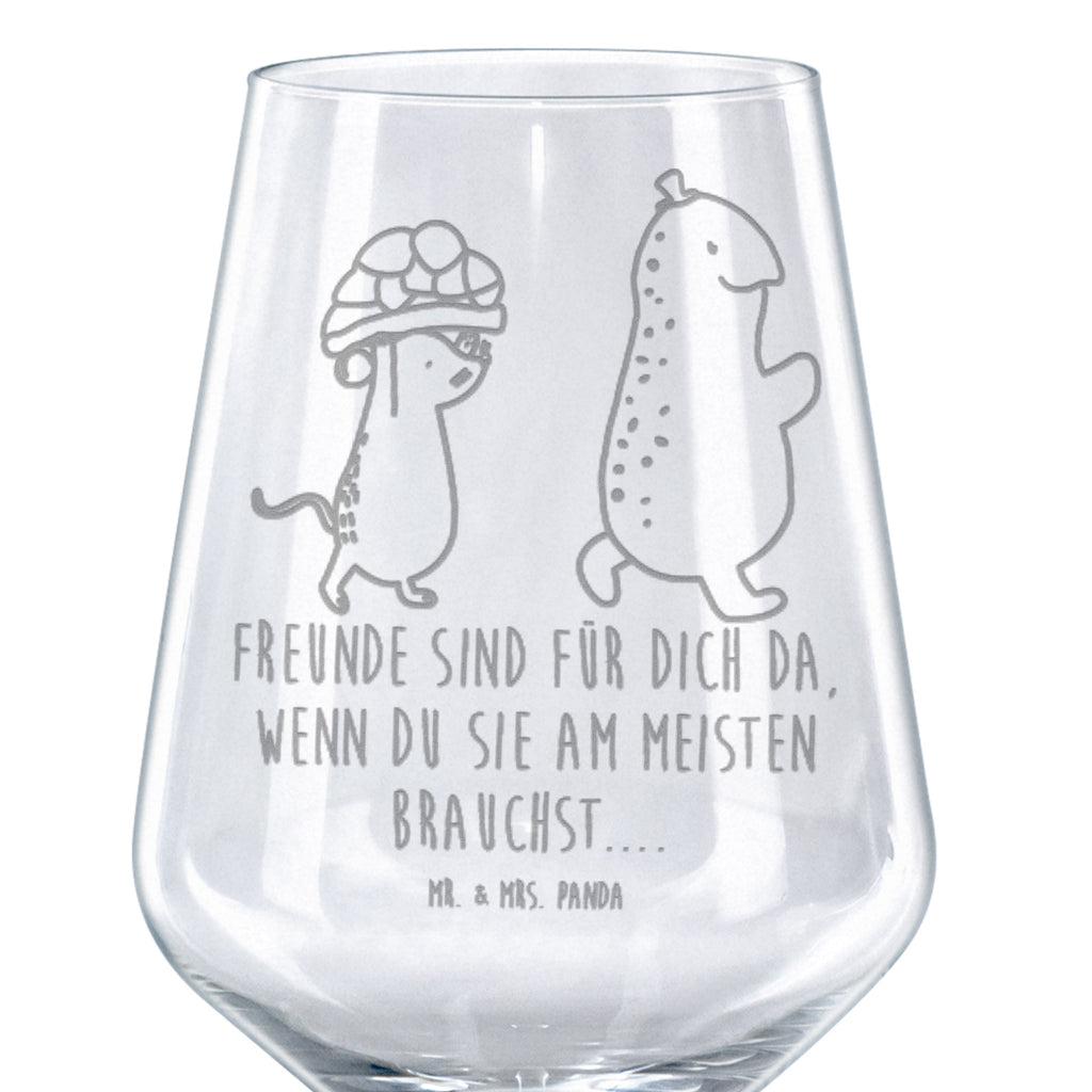 Rotwein Glas Schildkröte & Maus Rotweinglas, Weinglas, Rotwein Glas, Weinglas mit Gravur, Geschenk für Weinliebhaber, Spülmaschinenfeste Weingläser, Hochwertige Weinaccessoires, Schildkröte, Maus, Freunde, Freundinnen, beste Freunde, beste Freundinnen