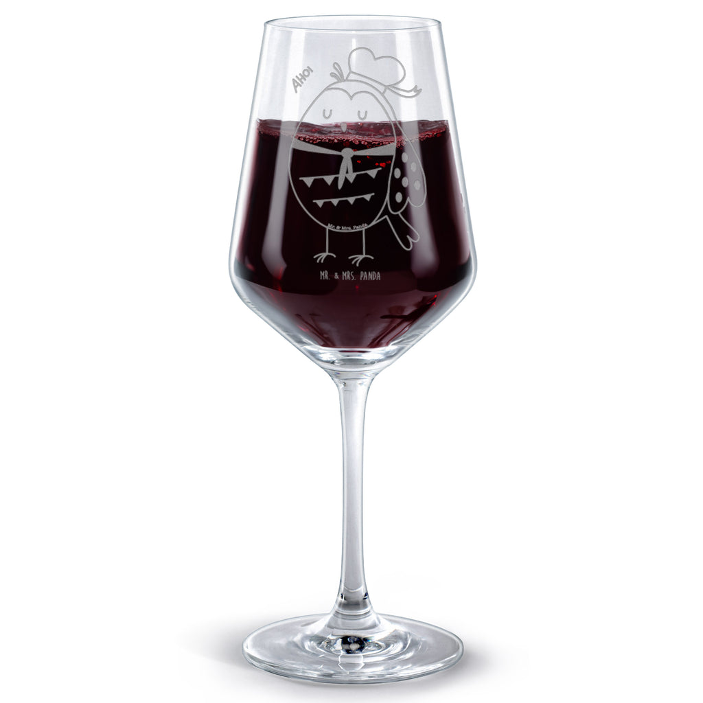 Rotwein Glas Eule Matrosen Rotweinglas, Weinglas, Rotwein Glas, Weinglas mit Gravur, Geschenk für Weinliebhaber, Spülmaschinenfeste Weingläser, Hochwertige Weinaccessoires, Eule, Eule Spruch, Eule Deko, Owl, Wortspiel lustig, Matrose, Freundin, Ehe, Seefahrer, Heimathafen, Hochzeitstag Geschenk