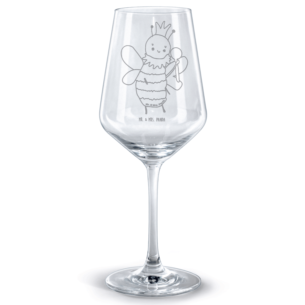 Rotwein Glas Biene König Rotweinglas, Weinglas, Rotwein Glas, Weinglas mit Gravur, Geschenk für Weinliebhaber, Spülmaschinenfeste Weingläser, Hochwertige Weinaccessoires, Biene, Wespe, Hummel