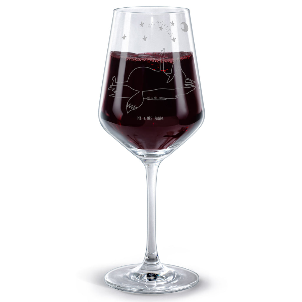 Rotwein Glas Fuchs Sterne Rotweinglas, Weinglas, Rotwein Glas, Weinglas mit Gravur, Geschenk für Weinliebhaber, Spülmaschinenfeste Weingläser, Hochwertige Weinaccessoires, Fuchs, Füchse, tröstende Worte, Spruch positiv, Spruch schön, Romantik, Always Look on the Bright Side of Life