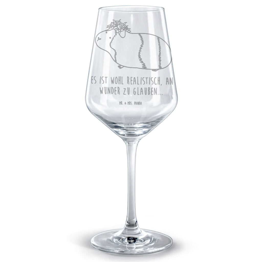 Rotwein Glas Meerschweinchen weise Rotweinglas, Weinglas, Rotwein Glas, Weinglas mit Gravur, Geschenk für Weinliebhaber, Spülmaschinenfeste Weingläser, Hochwertige Weinaccessoires, Tiermotive, Gute Laune, lustige Sprüche, Tiere, Meerschweinchen, Meerie, Meeries, Wunder, Blumenkind, Realität, Spruch, Weisheit, Motivation, Wunderland