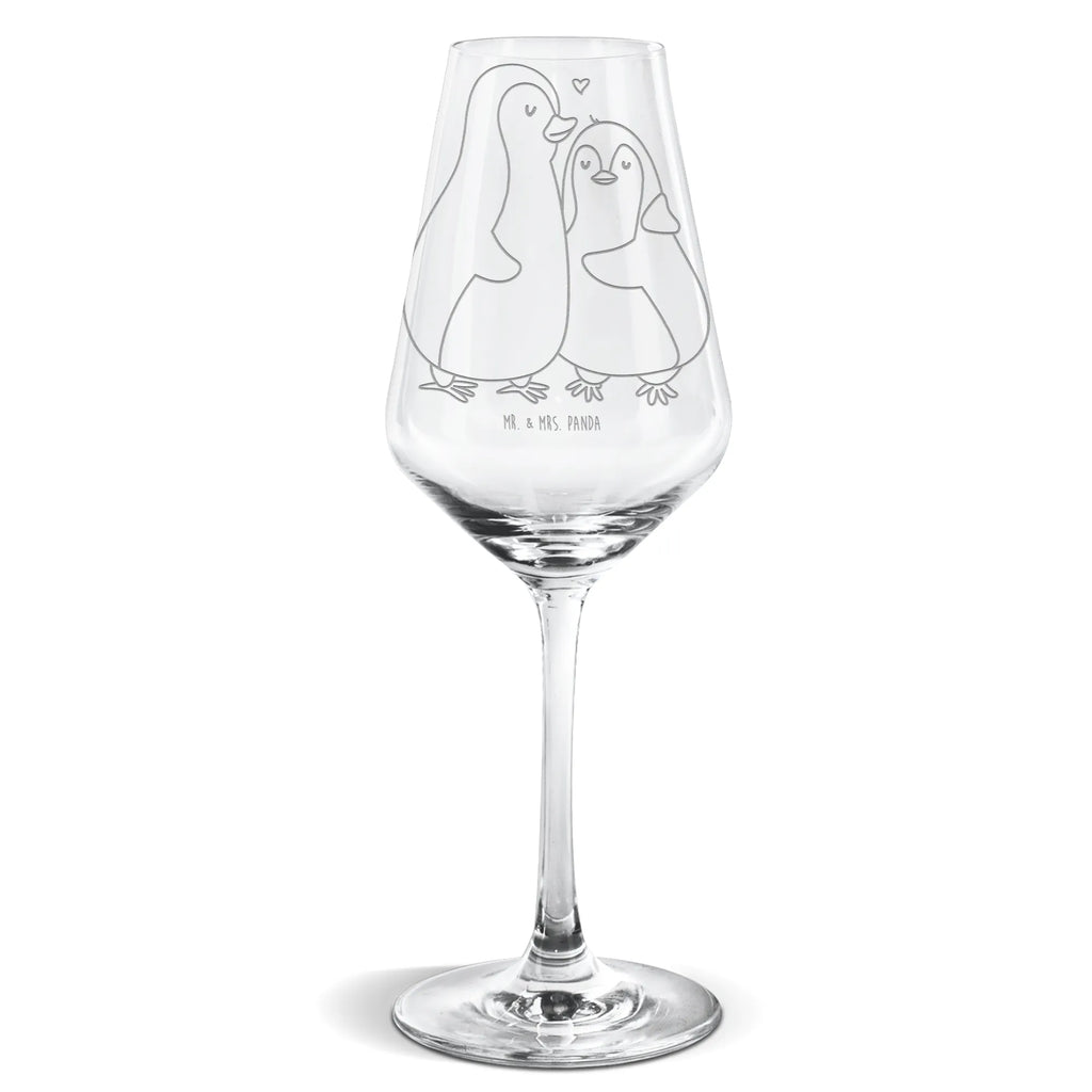 Weißwein Glas Pinguin umarmend Weißweinglas, Weinglas, Weißwein Glas, Weinglas mit Gravur, Geschenk für Weinliebhaber, Spülmaschinenfeste Weingläser, Hochwertige Weinaccessoires, Pinguin, Liebe, Liebespaar, Liebesbeweis, Liebesgeschenk, Verlobung, Jahrestag, Hochzeitstag, Hochzeit, Hochzeitsgeschenk