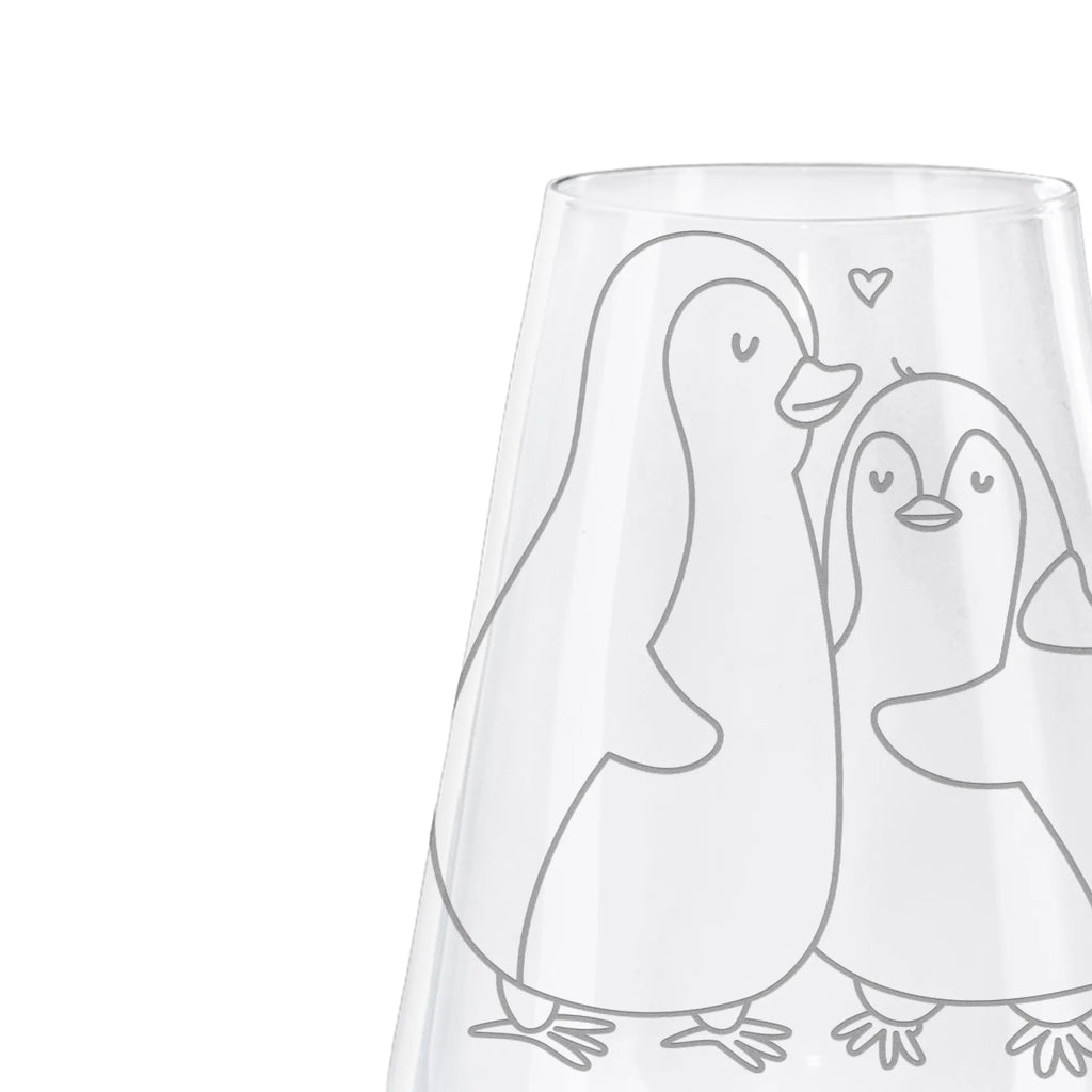 Weißwein Glas Pinguin umarmend Weißweinglas, Weinglas, Weißwein Glas, Weinglas mit Gravur, Geschenk für Weinliebhaber, Spülmaschinenfeste Weingläser, Hochwertige Weinaccessoires, Pinguin, Liebe, Liebespaar, Liebesbeweis, Liebesgeschenk, Verlobung, Jahrestag, Hochzeitstag, Hochzeit, Hochzeitsgeschenk