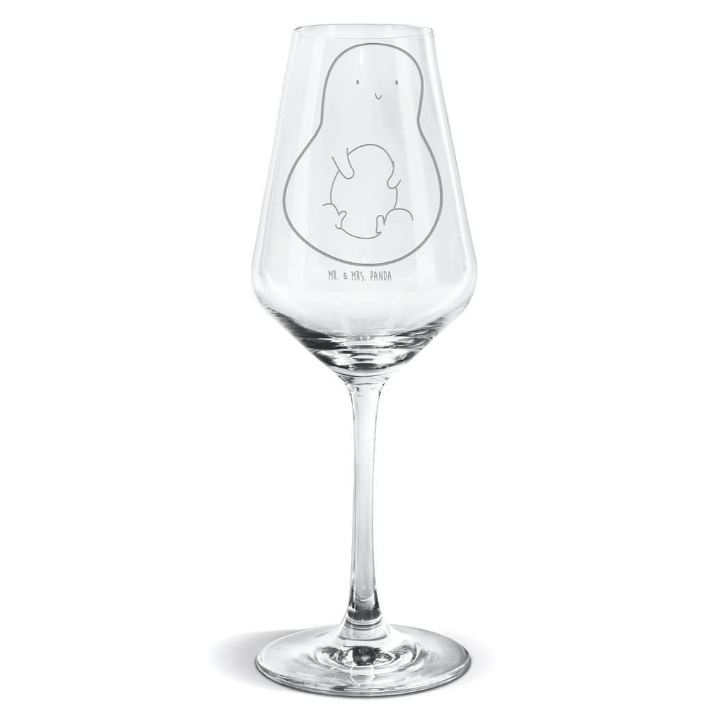 Weißwein Glas Avocado mit Kern Weißweinglas, Weinglas, Weißwein Glas, Weinglas mit Gravur, Geschenk für Weinliebhaber, Spülmaschinenfeste Weingläser, Hochwertige Weinaccessoires, Avocado, Veggie, Vegan, Gesund, Avokado, Avocadokern, Kern, Pflanze, Spruch Leben