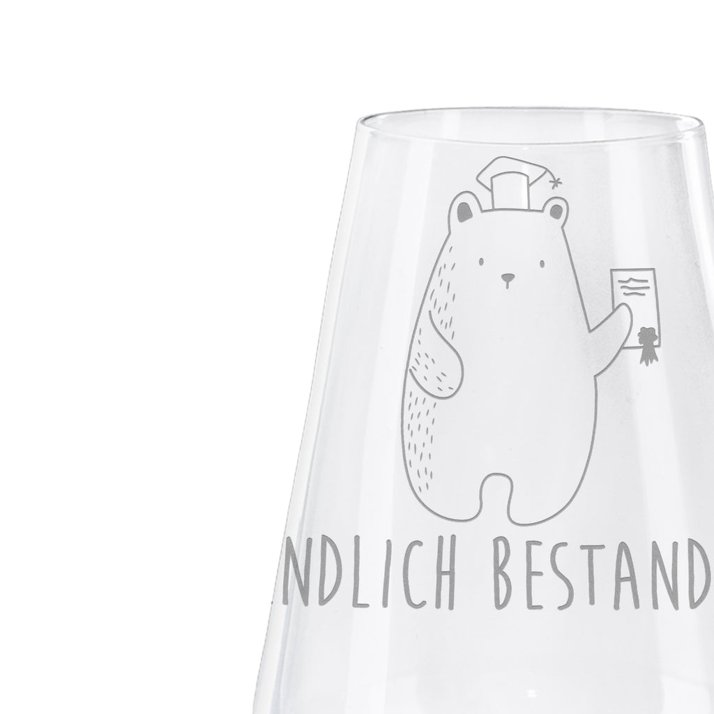 Weißwein Glas Prüfungsbär Weißweinglas, Weinglas, Weißwein Glas, Weinglas mit Gravur, Geschenk für Weinliebhaber, Spülmaschinenfeste Weingläser, Hochwertige Weinaccessoires, Bär, Teddy, Teddybär, Abitur, Prüfungen, Prüfung bestanden, Abschluss, Zeugnis, Abschlusszeugnis