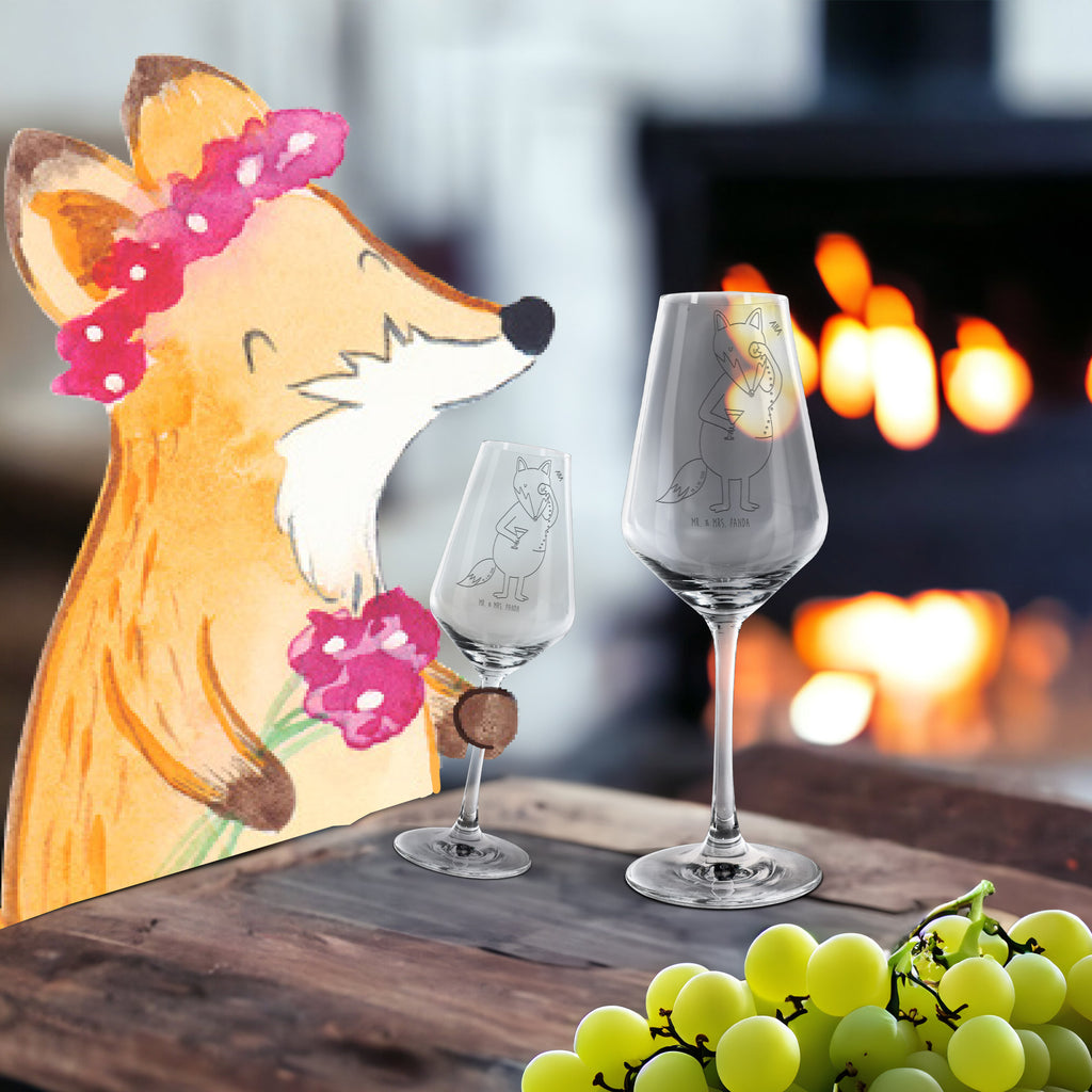 Weißwein Glas Fuchs Lord Weißweinglas, Weinglas, Weißwein Glas, Weinglas mit Gravur, Geschenk für Weinliebhaber, Spülmaschinenfeste Weingläser, Hochwertige Weinaccessoires, Fuchs, Füchse, tröstende Worte, Spruch lustig, Liebeskummer Geschenk, Motivation Spruch, Problemlösung