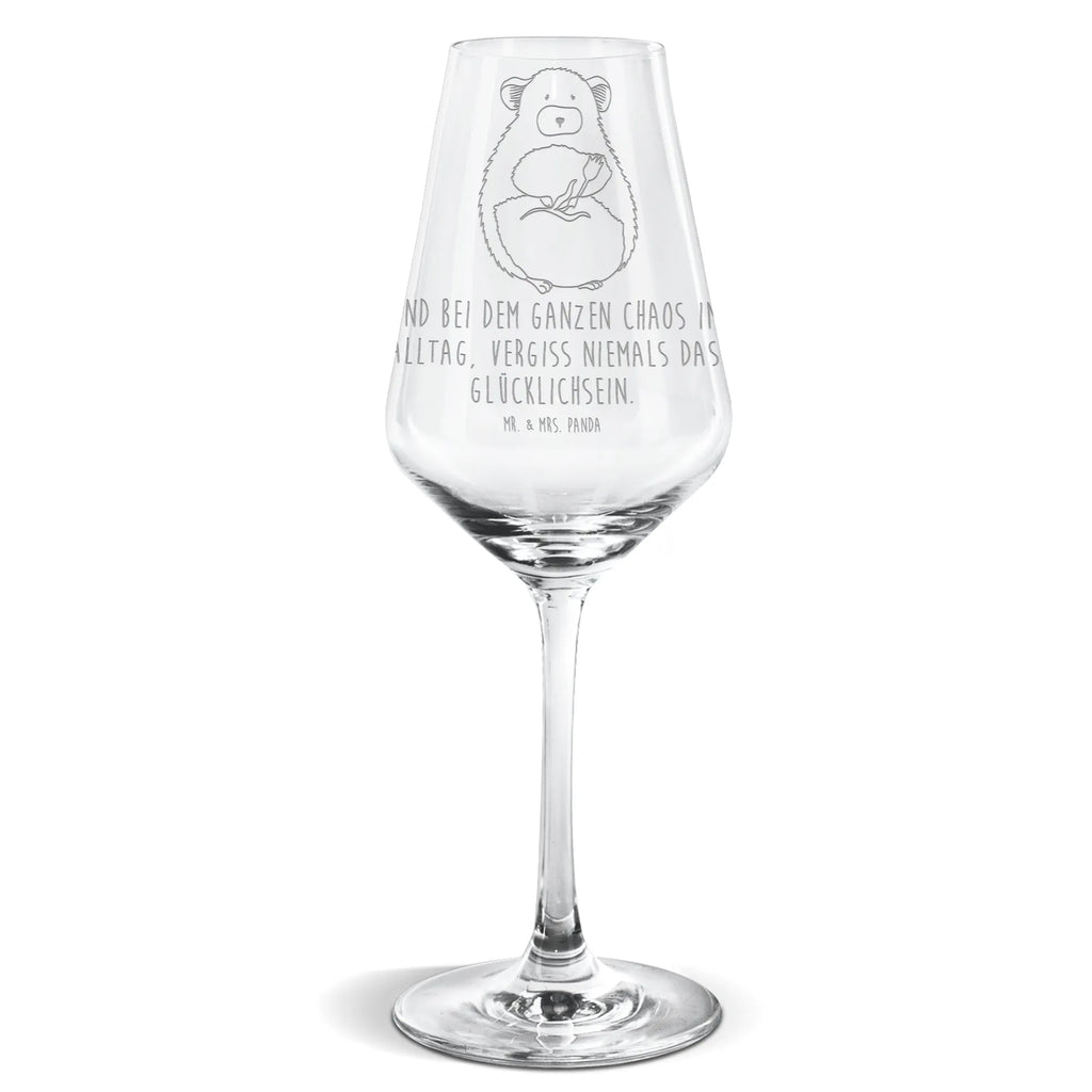 Weißwein Glas Chinchilla mit Blume Weißweinglas, Weinglas, Weißwein Glas, Weinglas mit Gravur, Geschenk für Weinliebhaber, Spülmaschinenfeste Weingläser, Hochwertige Weinaccessoires, Tiermotive, Gute Laune, lustige Sprüche, Tiere, Chinchilla, Chinchillas, Liebeskummer, Kummer, Depressionen, traurig sein, Chaos, Glücklichsein, Büro, Büroalltag