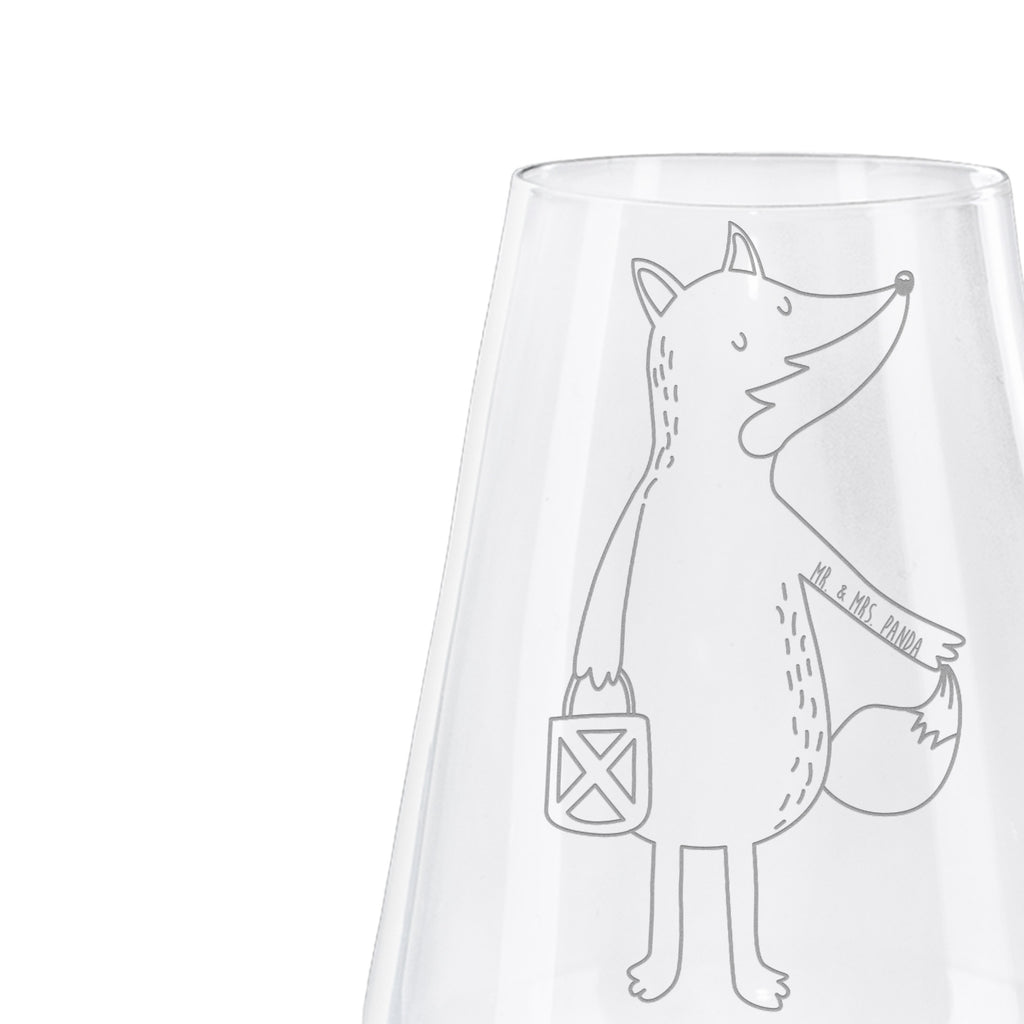 Weißwein Glas Fuchs Laterne Weißweinglas, Weinglas, Weißwein Glas, Weinglas mit Gravur, Geschenk für Weinliebhaber, Spülmaschinenfeste Weingläser, Hochwertige Weinaccessoires, Fuchs, Füchse, Spruch trösten, Liebeskummer Spruch, Laterne, Sankt Martin, Laternenumzug, Aufmuntern, Cäsar Otto Hugo Flaischlen