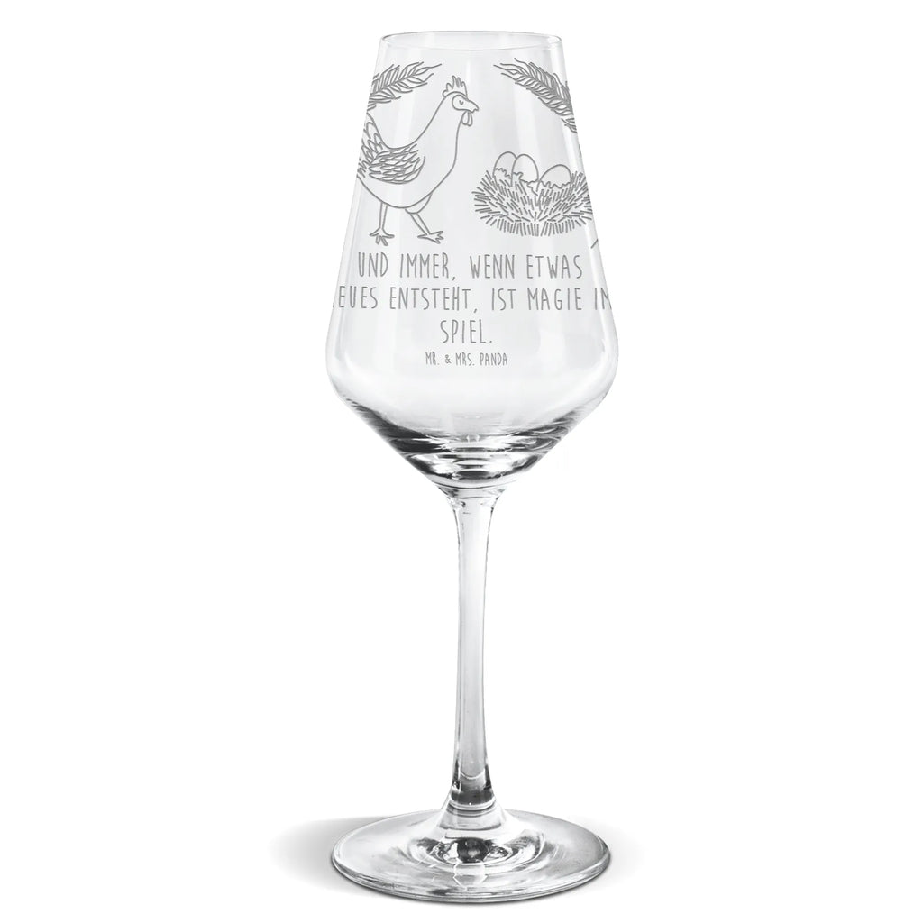 Weißwein Glas Huhn stolz Weißweinglas, Weinglas, Weißwein Glas, Weinglas mit Gravur, Geschenk für Weinliebhaber, Spülmaschinenfeste Weingläser, Hochwertige Weinaccessoires, Bauernhof, Hoftiere, Landwirt, Landwirtin, Hahn, Henne, Hühner, Eier, Hof, Landleben, Motivation, Geburt, Magie, Spruch, Schwangerschaft