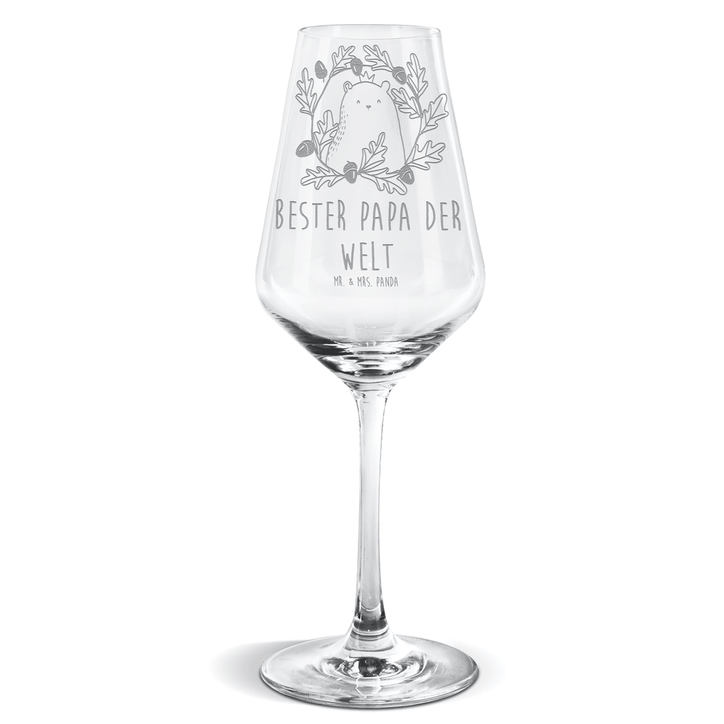 Weißwein Glas Bär König Weißweinglas, Weinglas, Weißwein Glas, Weinglas mit Gravur, Geschenk für Weinliebhaber, Spülmaschinenfeste Weingläser, Hochwertige Weinaccessoires, Bär, Teddy, Teddybär, Papa, Papa Bär, bester Vater, bester Papa, weltbester Papa, Vatertag, Vater, Dad, Daddy, Papi