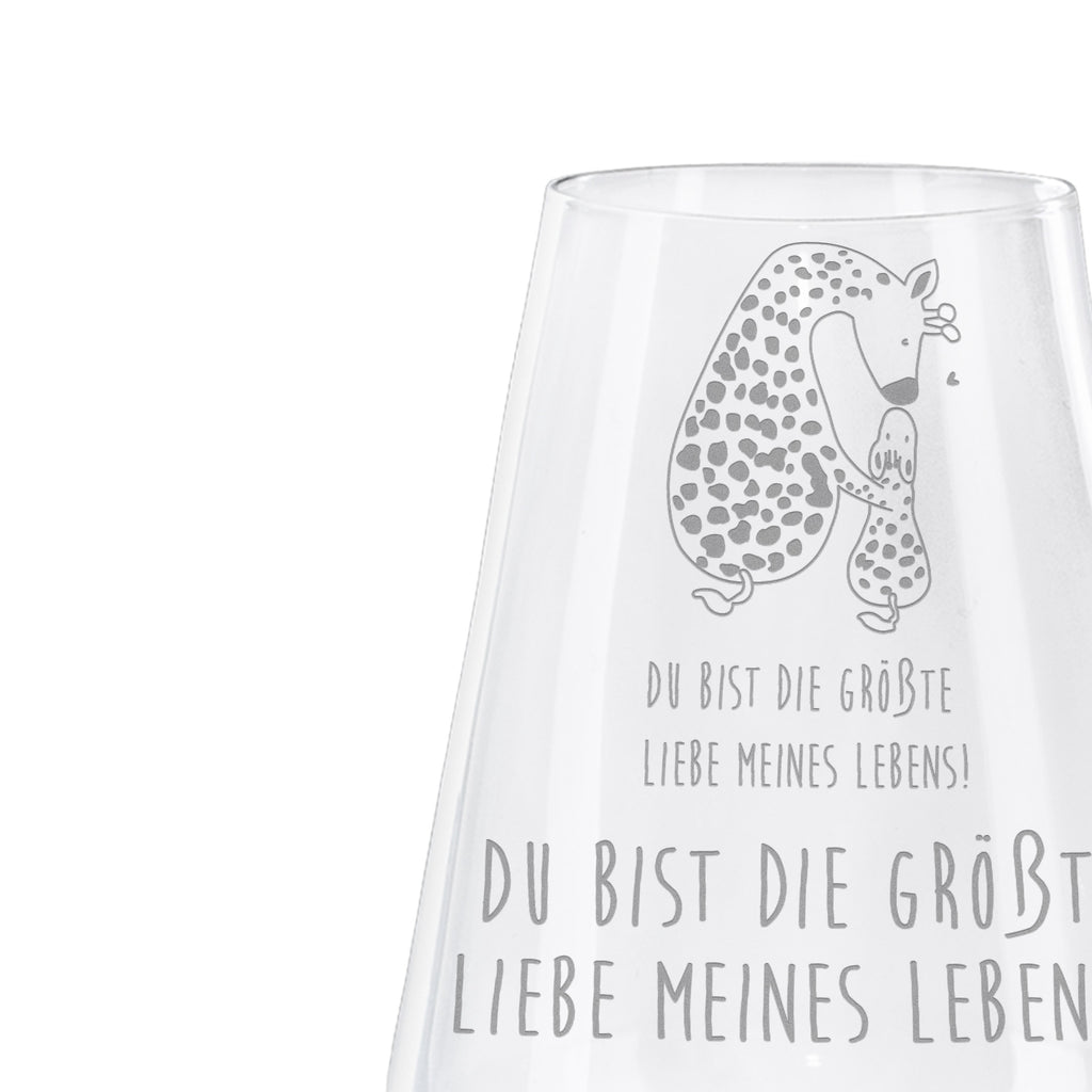 Weißwein Glas Giraffe mit Kind Weißweinglas, Weinglas, Weißwein Glas, Weinglas mit Gravur, Geschenk für Weinliebhaber, Spülmaschinenfeste Weingläser, Hochwertige Weinaccessoires, Afrika, Wildtiere, Giraffe, Kind, Mutter, Mama, Tochter, Sohn, Lieblingsmensch