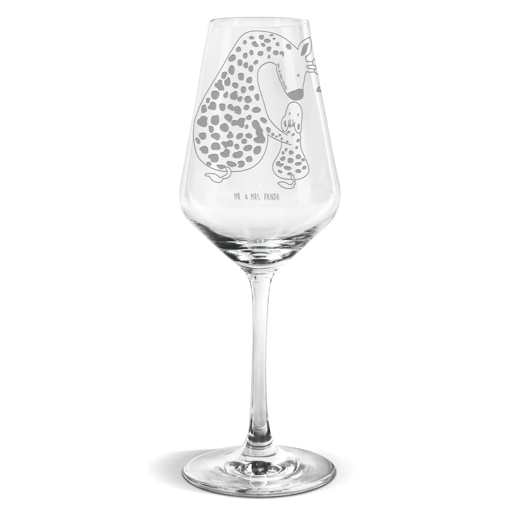 Weißwein Glas Giraffe mit Kind Weißweinglas, Weinglas, Weißwein Glas, Weinglas mit Gravur, Geschenk für Weinliebhaber, Spülmaschinenfeste Weingläser, Hochwertige Weinaccessoires, Afrika, Wildtiere, Giraffe, Kind, Mutter, Mama, Tochter, Sohn, Lieblingsmensch