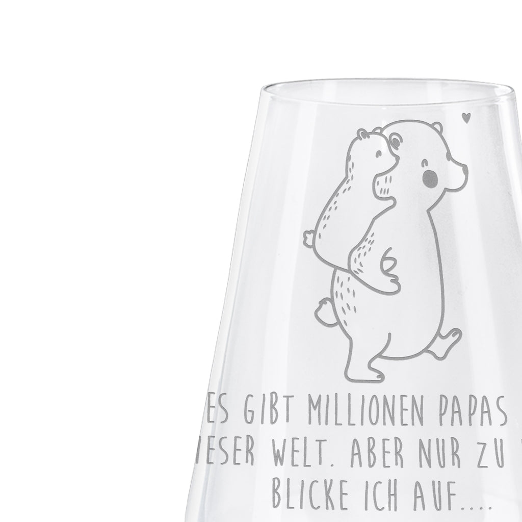 Weißwein Glas Papa Bär Weißweinglas, Weinglas, Weißwein Glas, Weinglas mit Gravur, Geschenk für Weinliebhaber, Spülmaschinenfeste Weingläser, Hochwertige Weinaccessoires, Familie, Vatertag, Muttertag, Bruder, Schwester, Mama, Papa, Oma, Opa, Geschenk, Vater, Papi, Vati, Onkel, Geburtstag