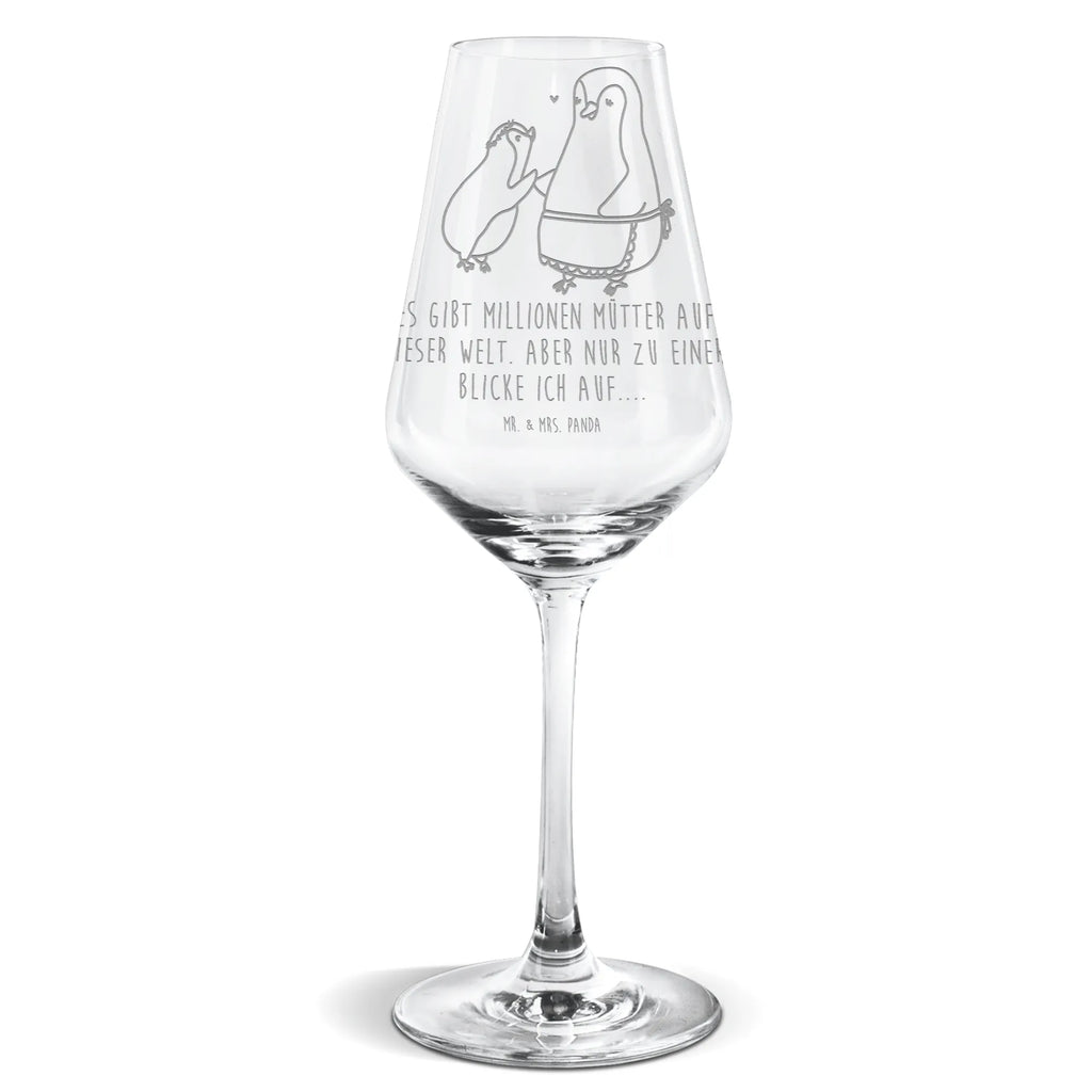 Weißwein Glas Pinguin mit Kind Weißweinglas, Weinglas, Weißwein Glas, Weinglas mit Gravur, Geschenk für Weinliebhaber, Spülmaschinenfeste Weingläser, Hochwertige Weinaccessoires, Familie, Vatertag, Muttertag, Bruder, Schwester, Mama, Papa, Oma, Opa, Geschenk, Mami, Mutti, Mutter, Geburststag