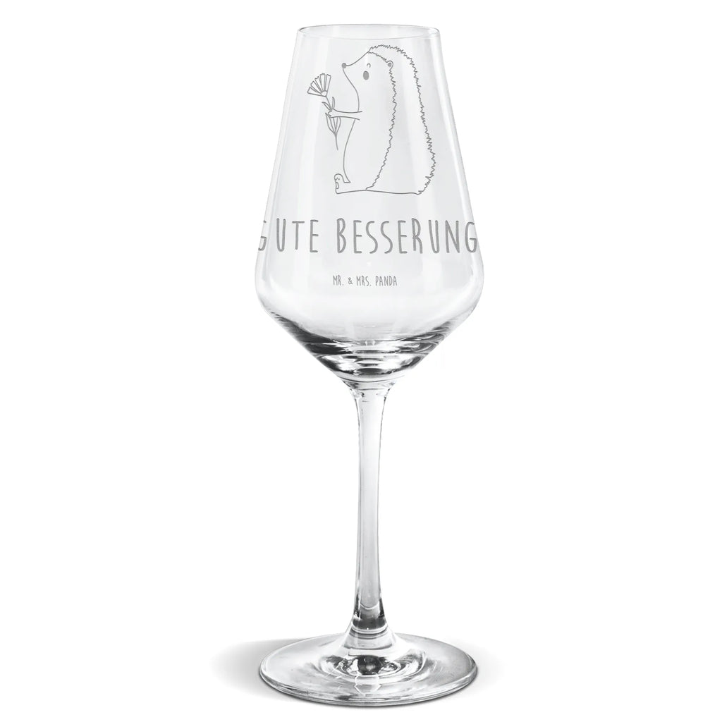 Weißwein Glas Igel mit Blume Weißweinglas, Weinglas, Weißwein Glas, Weinglas mit Gravur, Geschenk für Weinliebhaber, Spülmaschinenfeste Weingläser, Hochwertige Weinaccessoires, Tiermotive, Gute Laune, lustige Sprüche, Tiere, Igel, Gute Besserung, Genesungswünsche, Krankheit, Krankenhaus, krank, Besuch