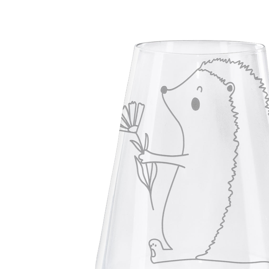 Weißwein Glas Igel mit Blume Weißweinglas, Weinglas, Weißwein Glas, Weinglas mit Gravur, Geschenk für Weinliebhaber, Spülmaschinenfeste Weingläser, Hochwertige Weinaccessoires, Tiermotive, Gute Laune, lustige Sprüche, Tiere, Igel, Gute Besserung, Genesungswünsche, Krankheit, Krankenhaus, krank, Besuch