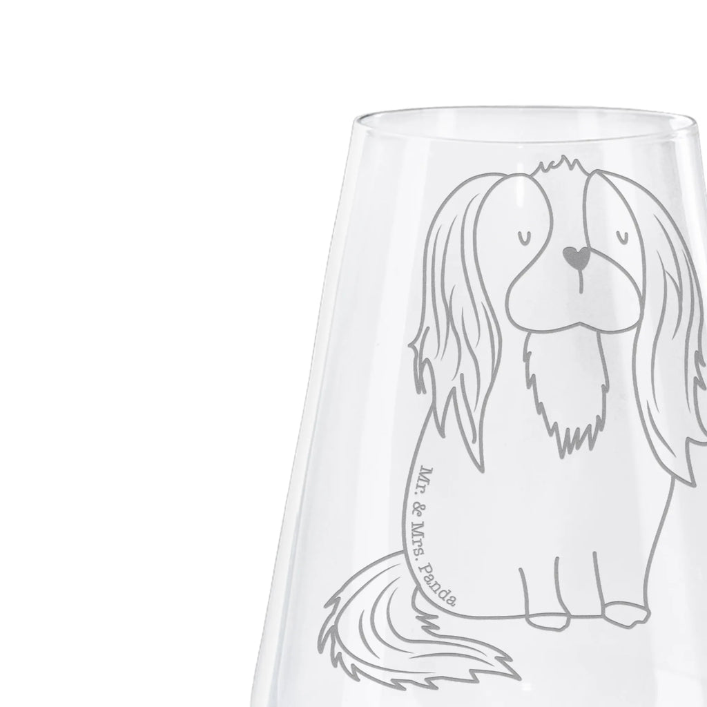 Weißwein Glas Cavalier King Charles Spaniel Weißweinglas, Weinglas, Weißwein Glas, Weinglas mit Gravur, Geschenk für Weinliebhaber, Spülmaschinenfeste Weingläser, Hochwertige Weinaccessoires, Hund, Hundemotiv, Haustier, Hunderasse, Tierliebhaber, Hundebesitzer, Sprüche, Cavalier King Charles Spaniel, Cockerspaniel, Spaniel, Spruch, schönster Hund