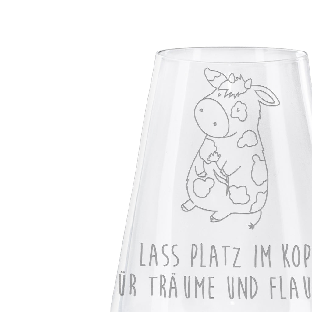 Weißwein Glas Kuh Weißweinglas, Weinglas, Weißwein Glas, Weinglas mit Gravur, Geschenk für Weinliebhaber, Spülmaschinenfeste Weingläser, Hochwertige Weinaccessoires, Bauernhof, Hoftiere, Landwirt, Landwirtin, Kuh, Kühe, Träume, Flausen, Spruch, Magie, Motivtion, Hof, Milch, Milchkuh