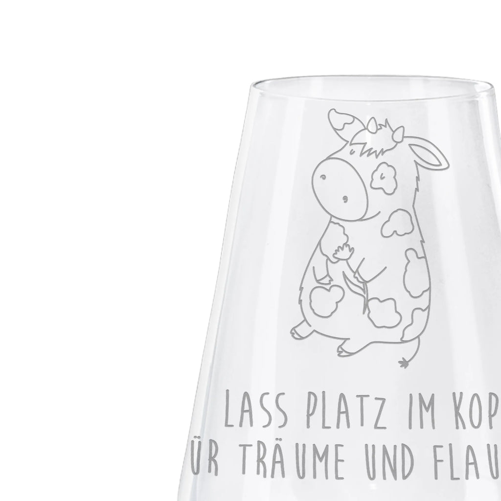 Weißwein Glas Kuh Weißweinglas, Weinglas, Weißwein Glas, Weinglas mit Gravur, Geschenk für Weinliebhaber, Spülmaschinenfeste Weingläser, Hochwertige Weinaccessoires, Bauernhof, Hoftiere, Landwirt, Landwirtin, Kuh, Kühe, Träume, Flausen, Spruch, Magie, Motivtion, Hof, Milch, Milchkuh