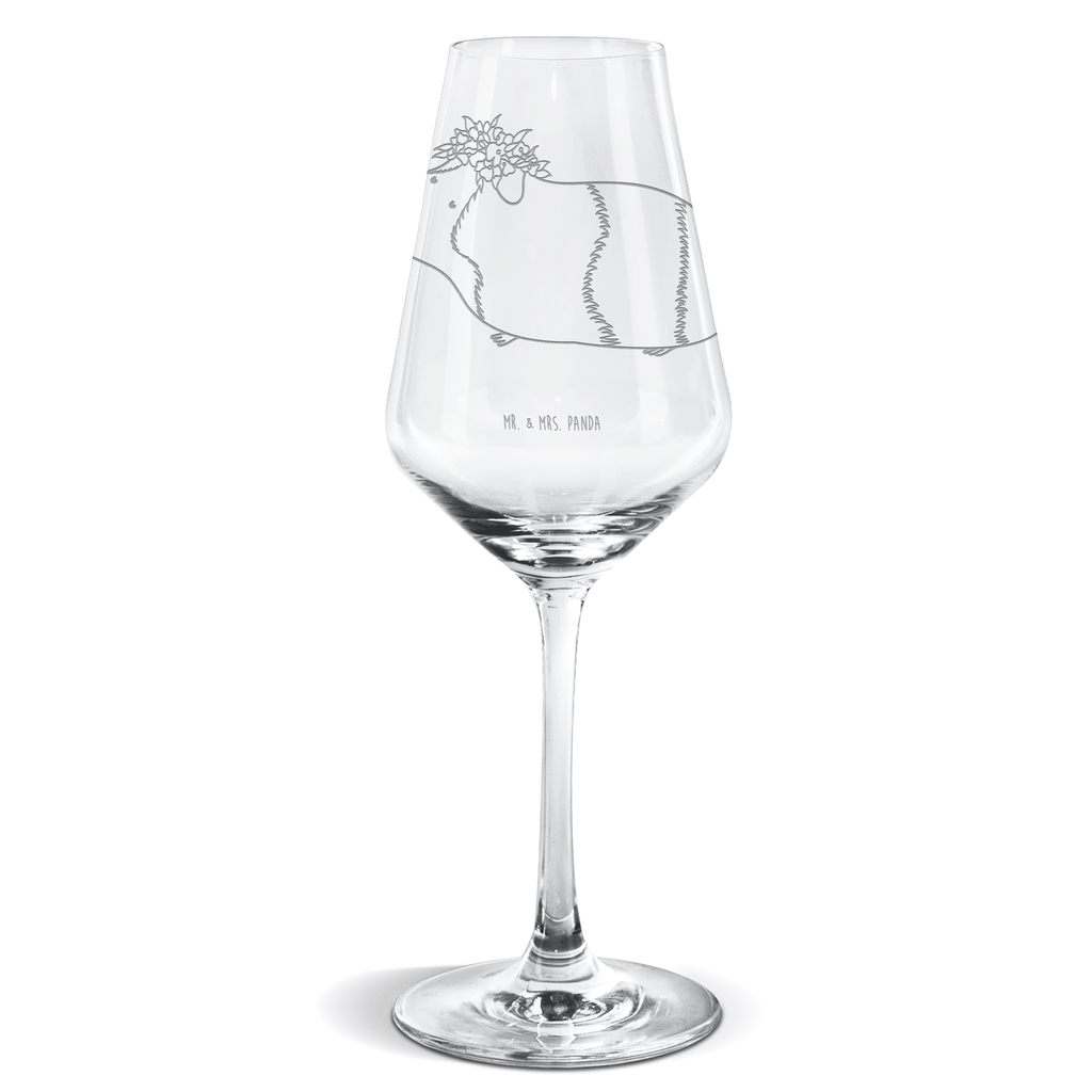 Weißwein Glas Meerschweinchen weise Weißweinglas, Weinglas, Weißwein Glas, Weinglas mit Gravur, Geschenk für Weinliebhaber, Spülmaschinenfeste Weingläser, Hochwertige Weinaccessoires, Tiermotive, Gute Laune, lustige Sprüche, Tiere, Meerschweinchen, Meerie, Meeries, Wunder, Blumenkind, Realität, Spruch, Weisheit, Motivation, Wunderland