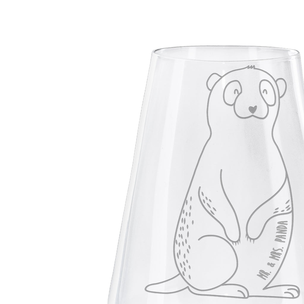 Weißwein Glas Erdmännchen Weißweinglas, Weinglas, Weißwein Glas, Weinglas mit Gravur, Geschenk für Weinliebhaber, Spülmaschinenfeste Weingläser, Hochwertige Weinaccessoires, Afrika, Wildtiere, Erdmännchen, Reisen, Spruch, Weltreise, Afrikareise, Roadtrip, Traveling