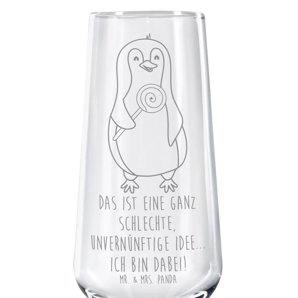 Sektglas Pinguin Lolli Sektglas, Sektglas mit Gravur, Spülmaschinenfeste Sektgläser, Pinguin, Pinguine, Lolli, Süßigkeiten, Blödsinn, Spruch, Rebell, Gauner, Ganove, Rabauke