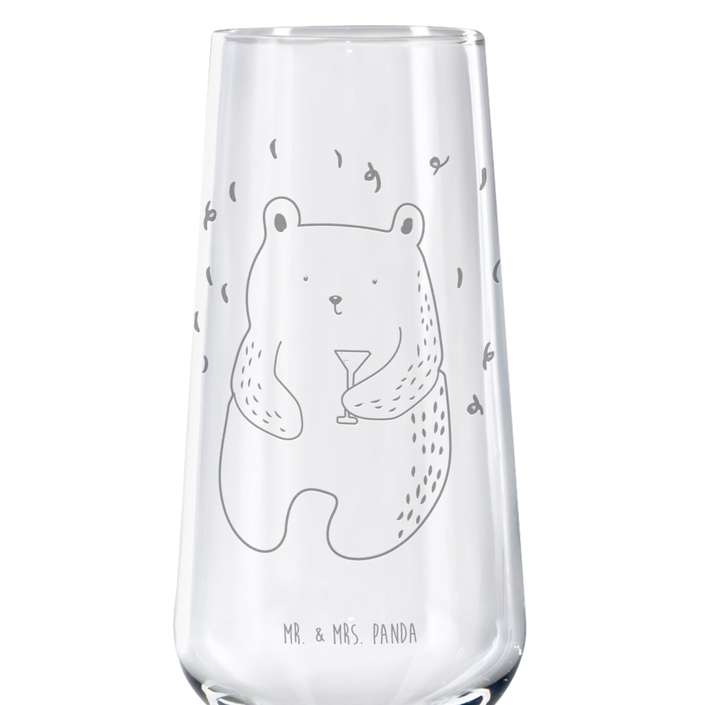 Sektglas Bär Party Sektglas, Sektglas mit Gravur, Spülmaschinenfeste Sektgläser, Bär, Teddy, Teddybär, Geburtstag, Geburtstagsgeschenk, Geschenk, Party, Feiern, Abfeiern, Mitbringsel, Gute Laune, Lustig