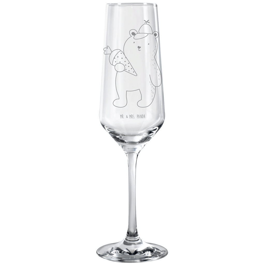 Sektglas Bär mit Schultüte Sektglas, Sektglas mit Gravur, Spülmaschinenfeste Sektgläser, Bär, Teddy, Teddybär, Bär Motiv, Schultüte, Erster Schultag Geschenk, Einschulung Geschenk, Schule Geschenk, Grundschule, Schulanfang, Schulbeginn