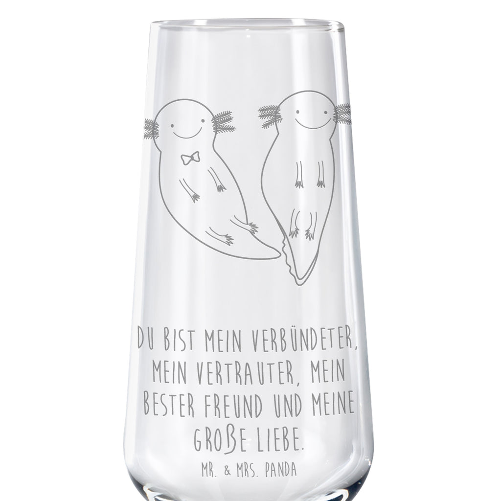 Sektglas Axolotl Axel+Lotte Sektglas, Sektglas mit Gravur, Spülmaschinenfeste Sektgläser, Axolotl, Molch, Axolot, Schwanzlurch, Lurch, Lurche, Liebe, große Liebe, Liebesbeweis, Freund, Verlobter, Ehemann, Jahrestag, Valentinstag