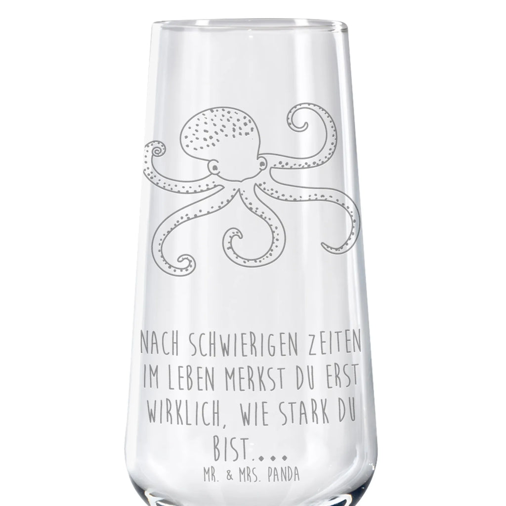 Sektglas Tintenfisch Sektglas, Sektglas mit Gravur, Spülmaschinenfeste Sektgläser, Tiermotive, Gute Laune, lustige Sprüche, Tiere, Meer, Meerestier, Krake, Tintenfisch, Arme, Wasser, Ozean