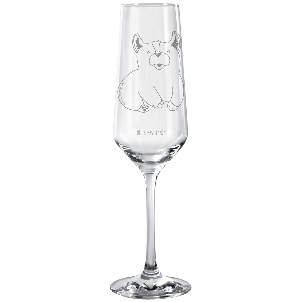 Sektglas Corgie Sektglas, Sektglas mit Gravur, Spülmaschinenfeste Sektgläser, Hund, Hundemotiv, Haustier, Hunderasse, Tierliebhaber, Hundebesitzer, Sprüche, Corgie, Welsh Corgie Pembroke, britisch, Motivation, Spruch, Hundespruch, Lebensfreude